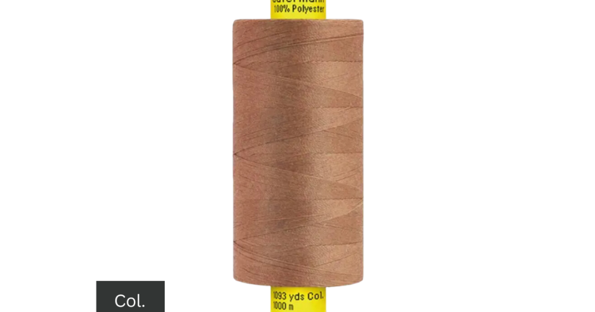 Gütermann atelier thread mara 120 peach 1000M… - Driessen Fabrics